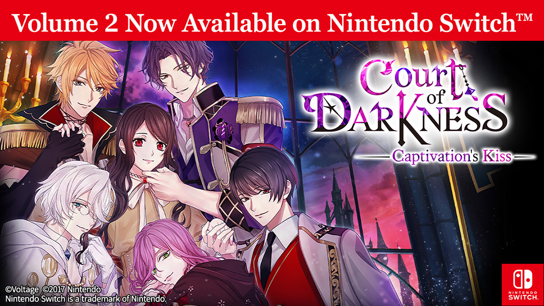 Second Volume of Court of Darkness “Captivation's Kiss” Launches
